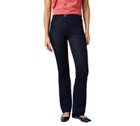 Women's jeans Wrangler Flare Soft Noir 28x32