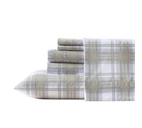 Wrangler Full Sheet Set Silky Lightweight Bedding Set Casual Home D cor Dayton Valley Plaid Beige Full