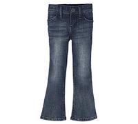 Wrangler Girls' Western Stretch Boot Cut Jeans, Mid Blue, 16 Regular