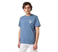 Wrangler Graphic Tee, Blue (Dusty Blue), M