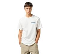 Wrangler Men's Graphic Tee T-Shirt, Worn White, XL