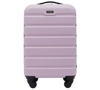 Wrangler Hardside Carry-on Spinner Luggage, Lilac, Carry-On 20-Inch, Hardside Carry-on Spinner Luggage