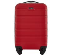 Wrangler Hardside Spinner Carry-On Luggage Salsa Red 22-Inch