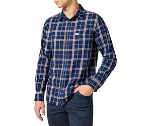 Wrangler Herren Hemd 1 Pkt Shirt, Regular Fit