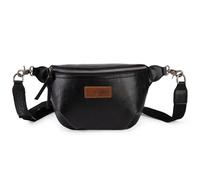 Wrangler Large Fanny Packs for Women Waist Bag Travel Belt Bags Crossbody Sling Bag, Black, 7.8 x 1 x 5.8 inches, Sling Bag