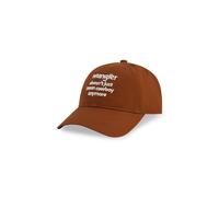 Wrangler Logo Cap Baseball Cap for Men, Root Beer, One Size