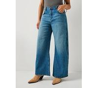 Wrangler Low Rise Big Baggy Jeans, Blue, Size 26, Inside Leg 32, Women Blue