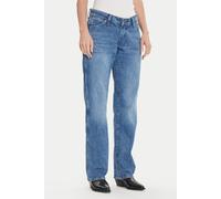 Wrangler Low Rise Cowboy Jean Lasso Lagoo Denim Blue size W28L32 | Straight Pants Outlet | Women | Blue W28L32