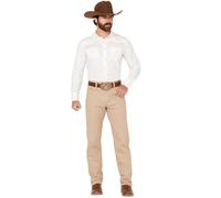 Wrangler Men’s 13MWZ Cowboy Cut Original Fit Jean, Tan, 29W x 34L