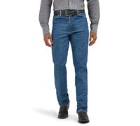 Wrangler Men's 0936 Cowboy Cut Slim Fit Jean, Stonewashed, 38W x 30L