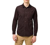 Wrangler Men's 1 Pkt Corduroy Shirt, Mole, M