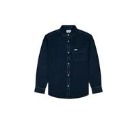 Wrangler Men's 1 Pkt Shirt, Blue Oxide, L