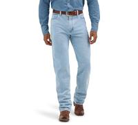 Wrangler Men's Cowboy Cut Original Fit Jeans, Blue, 42 W/32 L