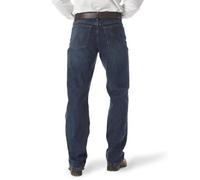 Wrangler Men's 20X 01 Competition Relaxed Fit Jean, River Wash, 32W x 36L