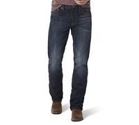 Wrangler Men's 20X No. 42 Vintage Boot Cut Jean Stretch, River Denim, 28W x 34L