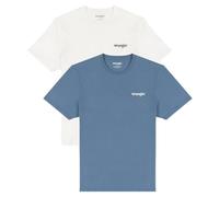 Wrangler Men's 2PACK Sign Off TEE T-Shirt, Blue, XX-Large