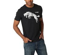 Wrangler Men's 75th Anniversary T-Shirt, Black, Large