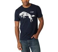 Wrangler Men's 75th Anniversary T-Shirt, Blue, S