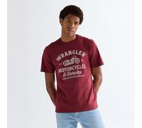 Wrangler, Men's Americana Tee T-Shirt Ruby Wine