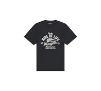 Wrangler Men's Americana Tee T-Shirt, Faded Black, M