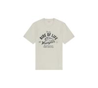Wrangler Men's Americana Tee T-Shirt, Vintage White, L