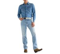 Wrangler - Mens Belt - 100% Leather - Easy Belt - Cow