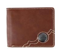 Wrangler Men's Leather Bifold Wallet - Slim & Minimalist Thin Wallet for Men with Card Holder, Money Clip - Western & Travel Wallets, Gifts for Men