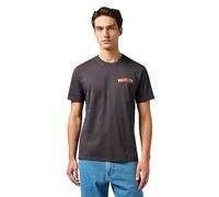 Wrangler Men's Big Graphic Tee T-Shirt, Faded Black, M