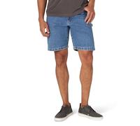 Wrangler Authentics Men's Loose Fit Carpenter Short Cargo, Antique Stonewash, 44