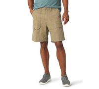 Wrangler Men's Canvas Utility Hiker Short Cargo, Nutmeg, 34
