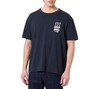 Wrangler Men's CJ Graphic Tee T-Shirt, Dark Navy, L