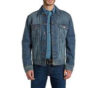 Wrangler Men's Classic Denim Jacket, Blue (Mid Stone), 3XL