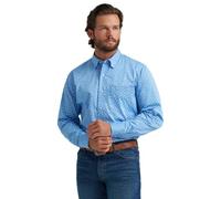 Wrangler Men's Cody Johnson Blue Paisley Shirt