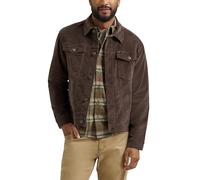 Wrangler Men's Corduroy Trucker Jacket, Chocolate Brown, XL