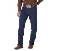 Wrangler Men's Cowboy Cut Relaxed Fit Jean, Prewashed Indigo, 35W x 36L