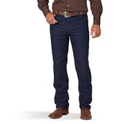 Wrangler Men's Cowboy Cut Slim Fit Active Flex Jean, Prewash, 38W x 32L