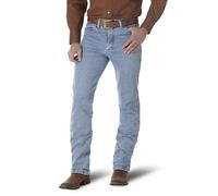 Wrangler Men's Cowboy Cut Slim Fit Jean Jeans, Antique Wash, 33W / 32L