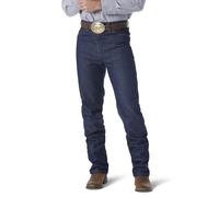 Wrangler Men's Cowboy Cut Slim Fit Jean Jeans, Rigid Indigo, 30W / 31L