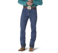 Wrangler Men's Cowboy Cut Slim Fit Jean Jeans, Stonewashed, 30W / 32L