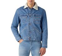 Wrangler Men's 124mj Sherpa Denim Jacket, WRANCH, XL