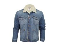 Wrangler Men's Icons Sherpa Jeansjacke, Blue (3 Years 10k), XX-Large