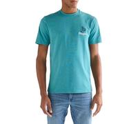 Wrangler Men's Embroidery Tee T-Shirt, Blue Daisy, M