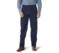 Wrangler Men's Flame Resistant Relaxed Fit Jean,Blue,34x32