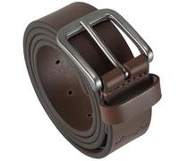 Wrangler Mens Full Grain Genuine Boot Leather 35 Mm Casual Belt For Jeans, Light Brown, 36 (waist 33-34)
