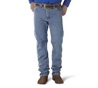 Wrangler Men's George Strait Cowboy Cut Original Fit Jean, Stone Wash, 40W x 34L