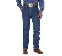 Wrangler Men's George Strait Cowboy Cut Slim Fit Jean, Dark Stone, 32W x 34L