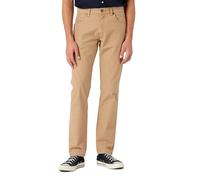 Wrangler Mens Greensboro Straight DR Soft Fabric Jeans Brown Beige Tigers Eye