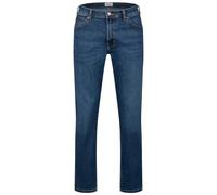 Wrangler Men's Jeans Regular Fit Texas Stretch Trousers Authentic Straight Jeans Denim Cotton Black Blue Grey W28 W29 W30 W31 W32 W33 W34 W36 W38 W40 W42 W44, 30 W/32 L