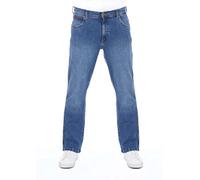Wrangler Men's Jeans Regular Fit Texas Stretch Trousers Authentic Straight Jeans Denim Cotton Black Blue Grey W28 W29 W30 W31 W32 W33 W34 W36 W38 W40 W42 W44, Blue Whirl (Wss1p311e), 32 W/34 L