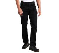 WRANGLER - Mens Jeans - Authentic Straight Fit - Texas - Black Overdye